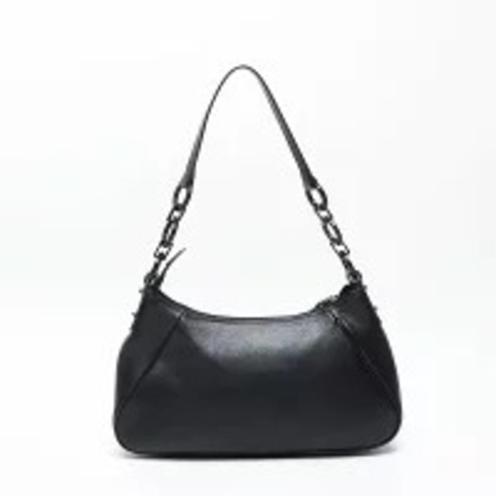 Salvatore Ferragamo leather shoulder bag black - Picture 3 of 13